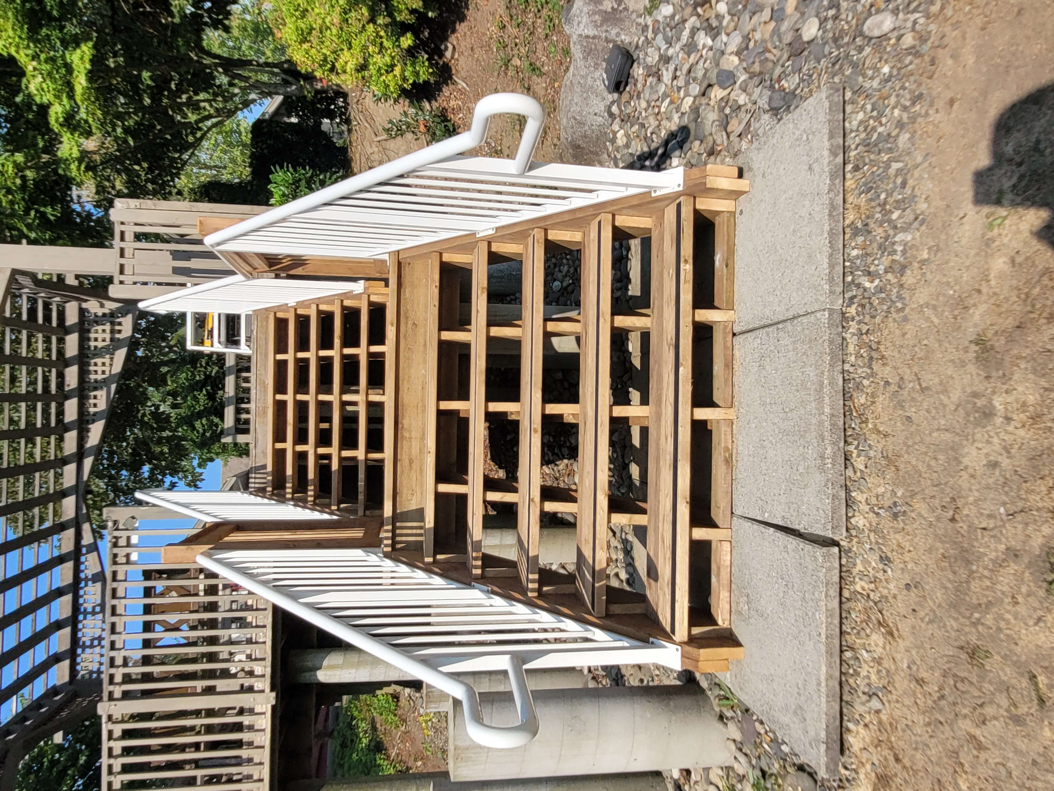 Deck project - Retention Pond access deck & stairs rebuild.