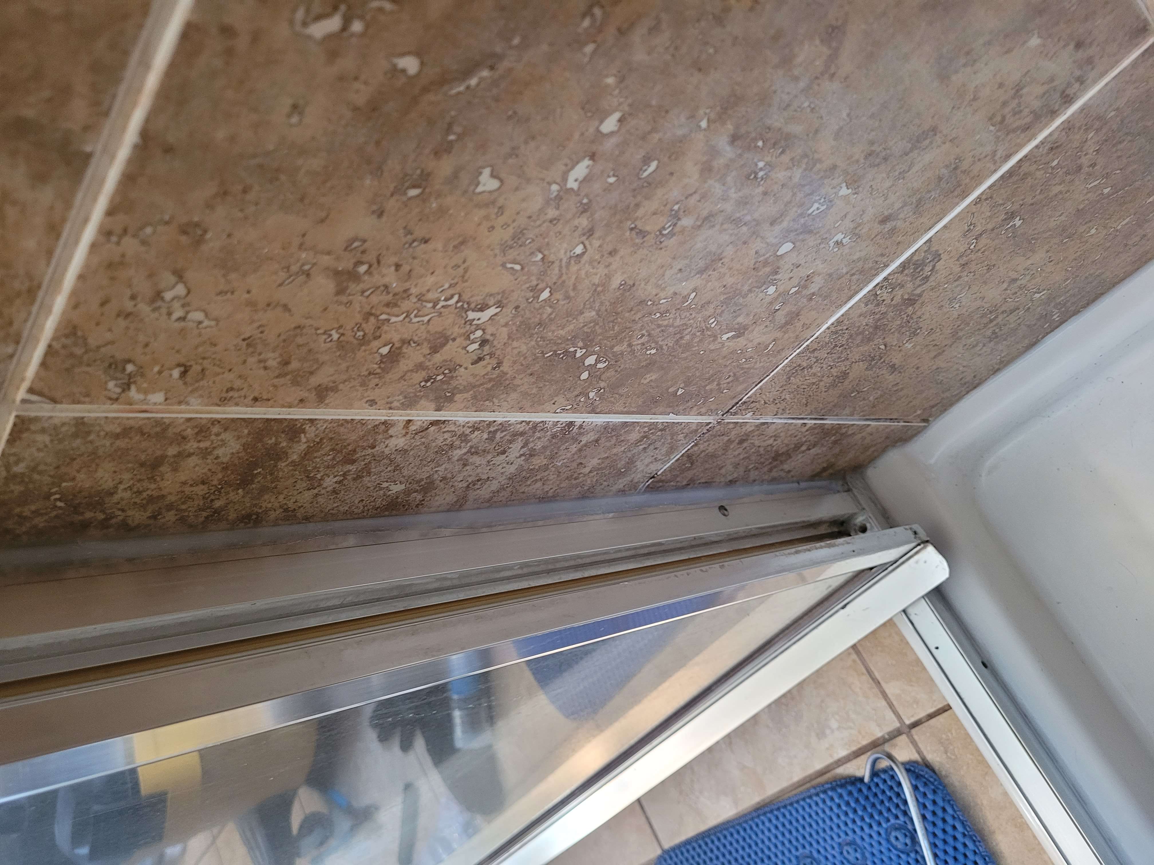 After: new sanitary silicone bead