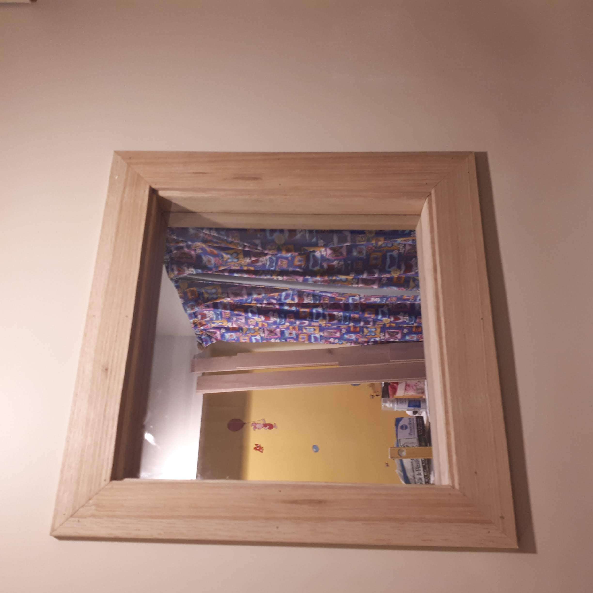 Custom carpentry project - Custom window with white oak 2