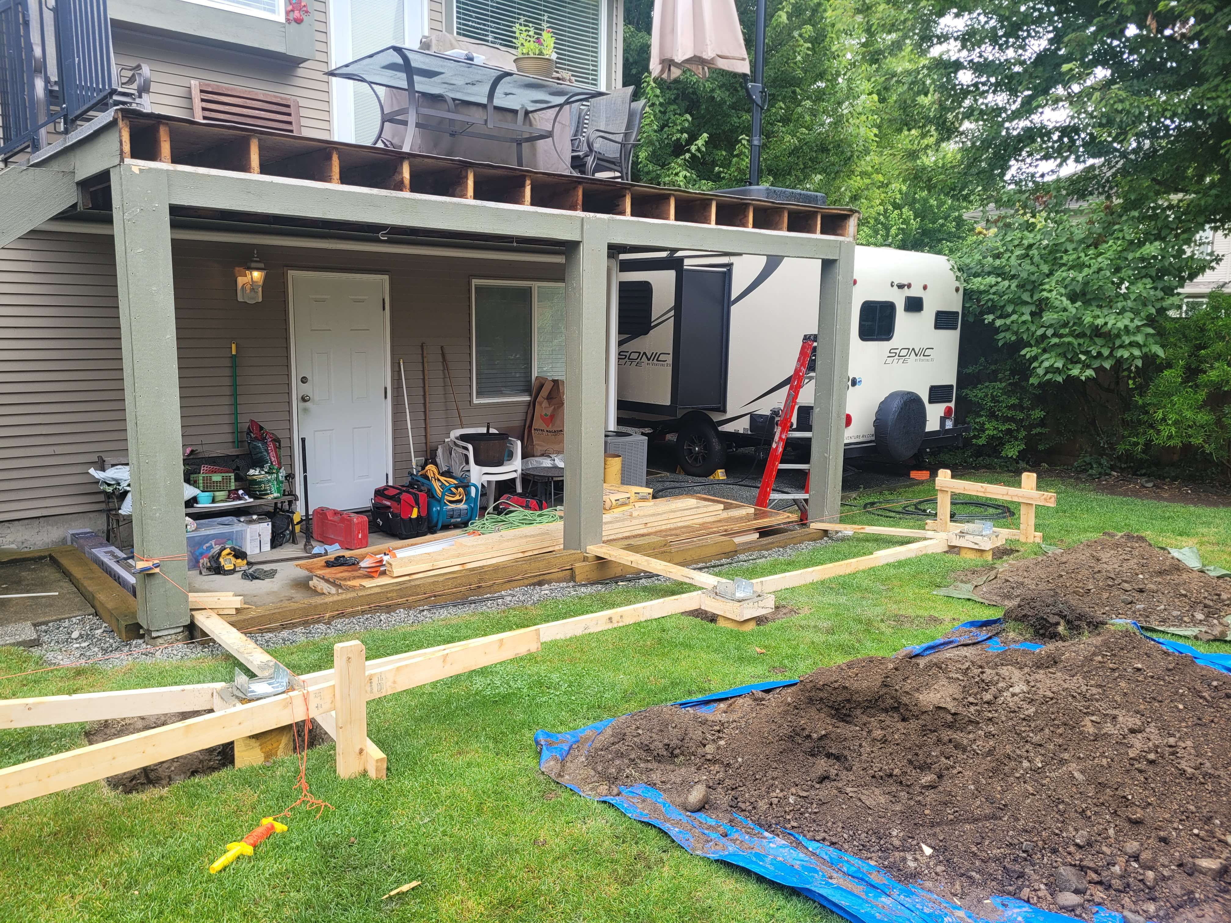 Before - View from street