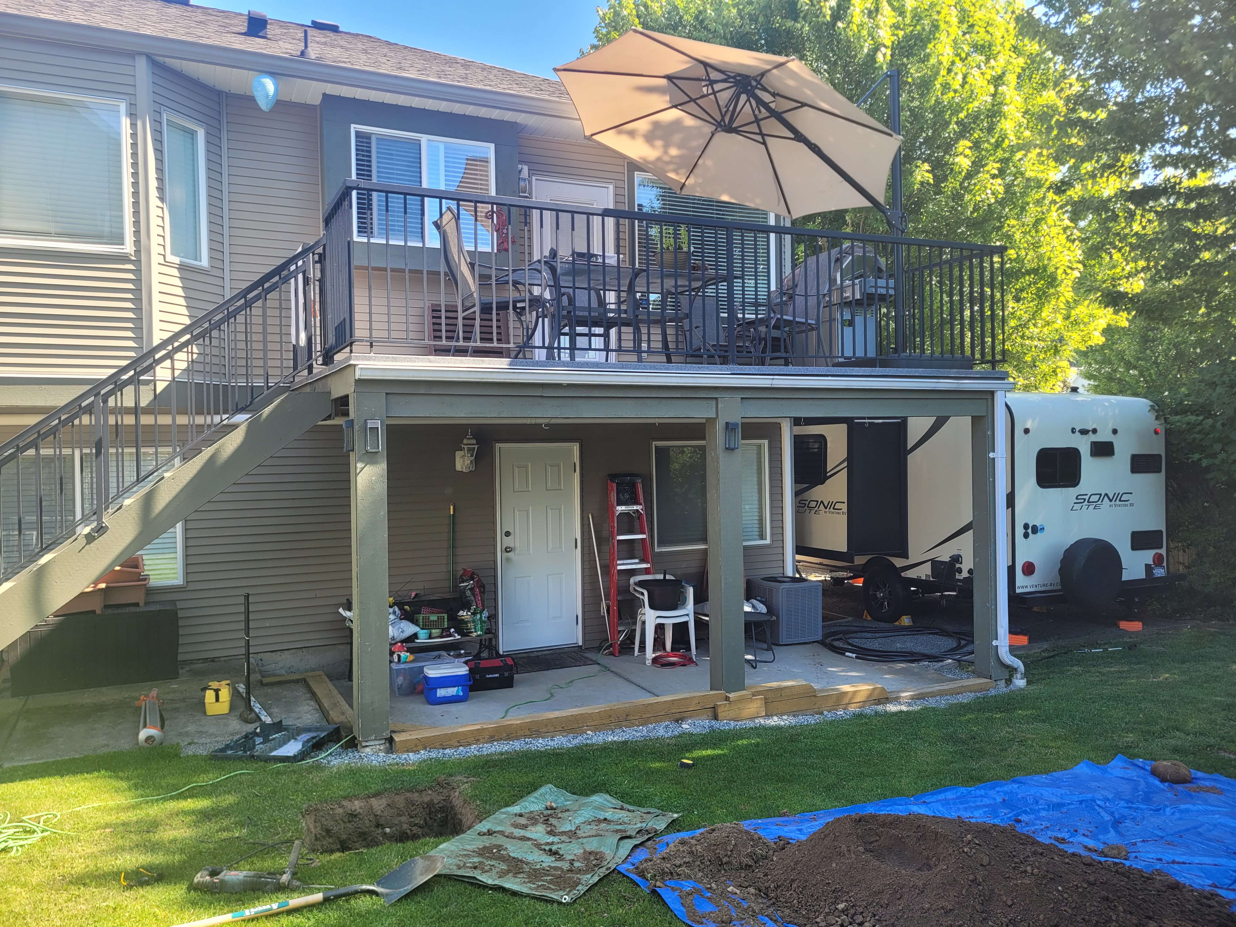 Before - View from street